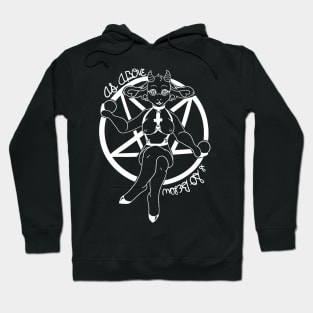 Beautiful Baphomet (White) Hoodie